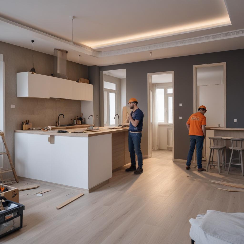 Ремонт квартир под ключ: цены за 1 кв.м в 2025 году